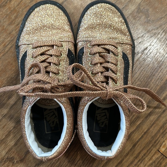Glitter Vans Shows Kids Size 3 - Picture 4 of 7